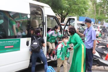 TRƯỜNG TIỂU HỌC LÔMÔNÔXỐP – LỘ TRÌNH XE TUYẾN