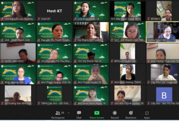 TOÀN CẢNH BUỔI HỌP CHA MẸ HỌC SINH ĐẦU NĂM HỌC 2021 – 2022