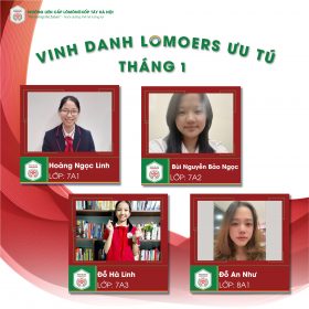 NHỮNG NGÔI SAO HỌC TẬP TỎA SÁNG NHẤT THÁNG 1