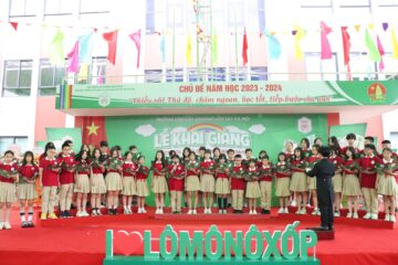 HƠN 3700 LOMOERS TRONG HỆ THỐNG LIÊN CẤP LÔMÔNÔXỐP HÂN HOAN DỰ LỄ KHAI GIẢNG NĂM HỌC 2023 – 2024