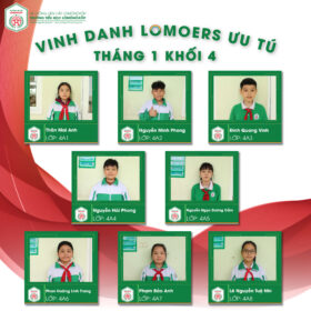 VINH DANH LOMOERS ƯU TÚ THÁNG 1 NĂM HỌC 2023-2024 VINH DANH LOMOERS ƯU TÚ THÁNG 1 NĂM HỌC 2023-2024