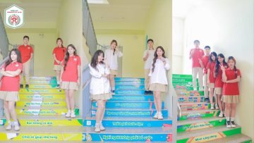 KHÔNG GIAN MỚI CỦA TRƯỜNG: “CẦU THANG TRUYỀN CẢM HỨNG” – NƠI MỖI BƯỚC CHÂN LÀ MỘT BÀI HỌC