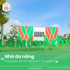 360° KHÔNG GIAN MỚI, NÂNG CẤP – SẴN SÀNG CHÀO ĐÓN NĂM HỌC MỚI TRƯỜNG TIỂU HỌC & THCS LÔMÔNÔXỐP TÂY HÀ NỘI