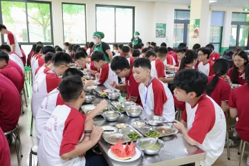 THỰC ĐƠN TUẦN TRƯỜNG THPT LÔMÔNÔXỐP TÂY HÀ NỘI